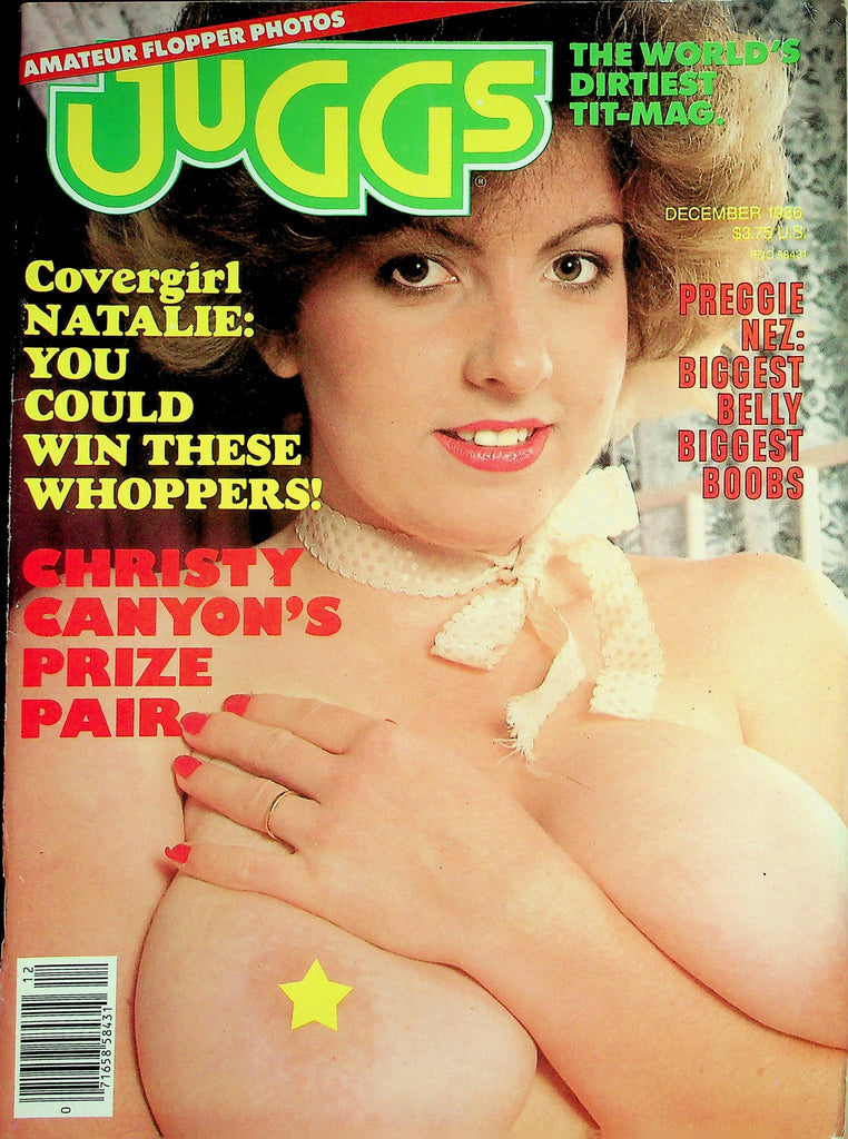 Juggs Busty Magazine  Christy Canyon's Prize Pair / Covergirl Natalie  December 1986  071826lmp-GSC