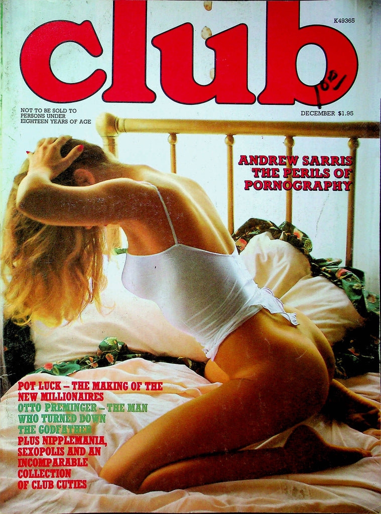 Club Magazine Otto Preminger & Nipplemania December 1977 050823RP