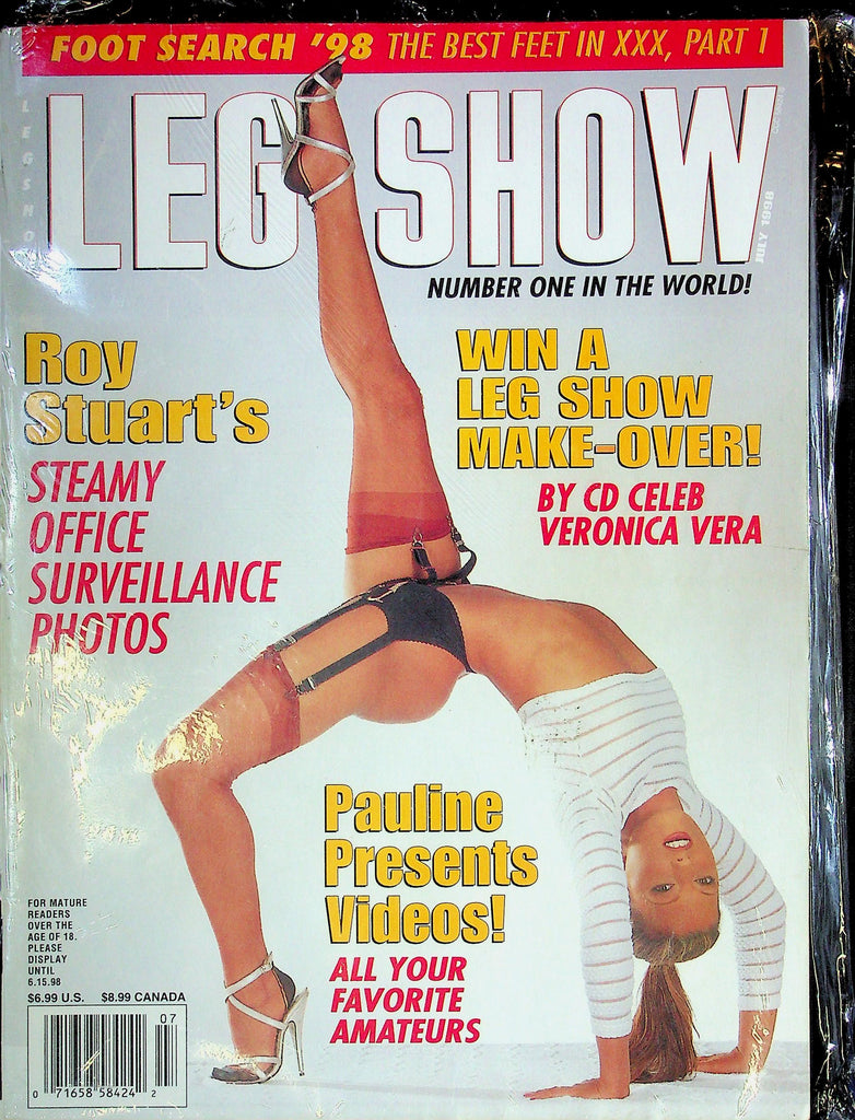 Leg Show Magazine Ft. Roy Stuart & Veronica Vera July 1998 033125RP