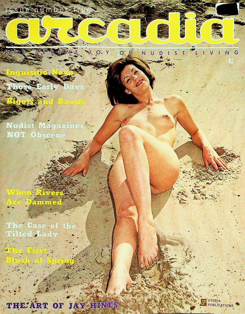 Arcadia Nudist Magazine  Inquisitio Nova / Those Early Days / The Art Of Jay Hines  #5 1965 Utopia     102026lmp-GSC