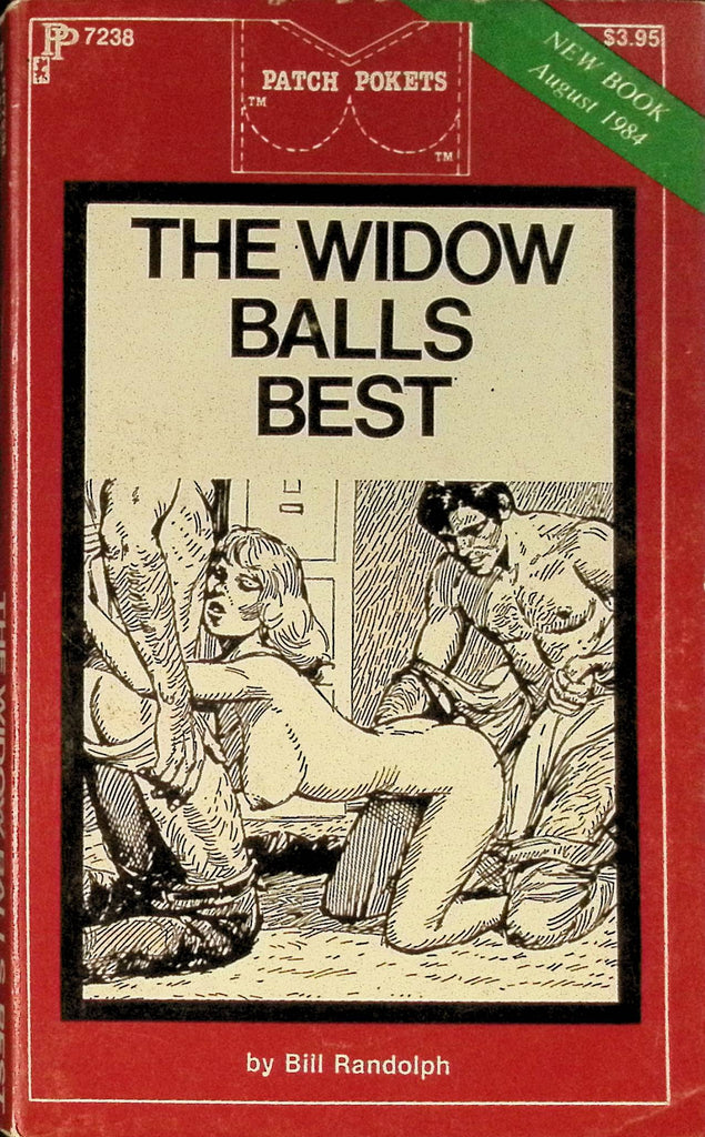 The Widow Balls Best by Bill Randolph PP7238 August 1984 Patch Pockets Greenleaf Classics Adult Paperback Novel 080625AMP