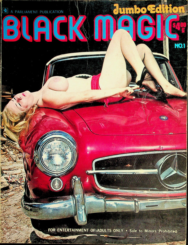 Black Magic Magazine Jumbo Edition! The Feminine Nude Image / Kate Battery Mate  #1 1974   060126lmp-GSC
