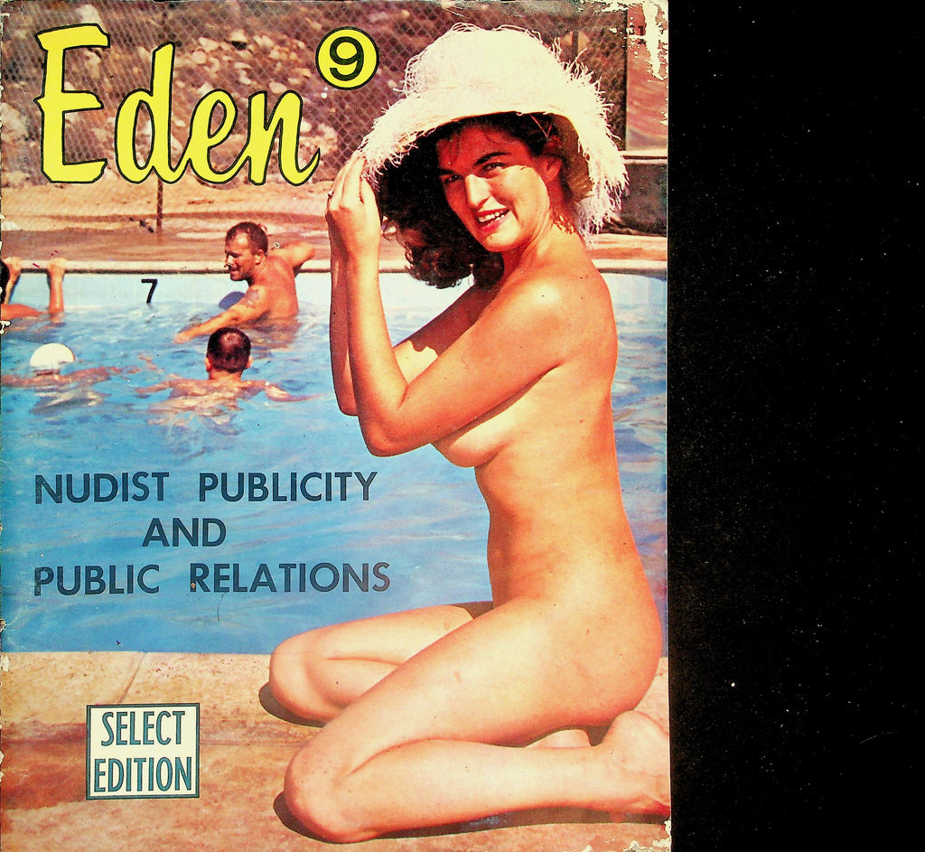 Eden Select Edition Nudist Magazine  Covergirl Donna / Nudist Publicity & Public Relations  #9 1962   070726lmp-GSC