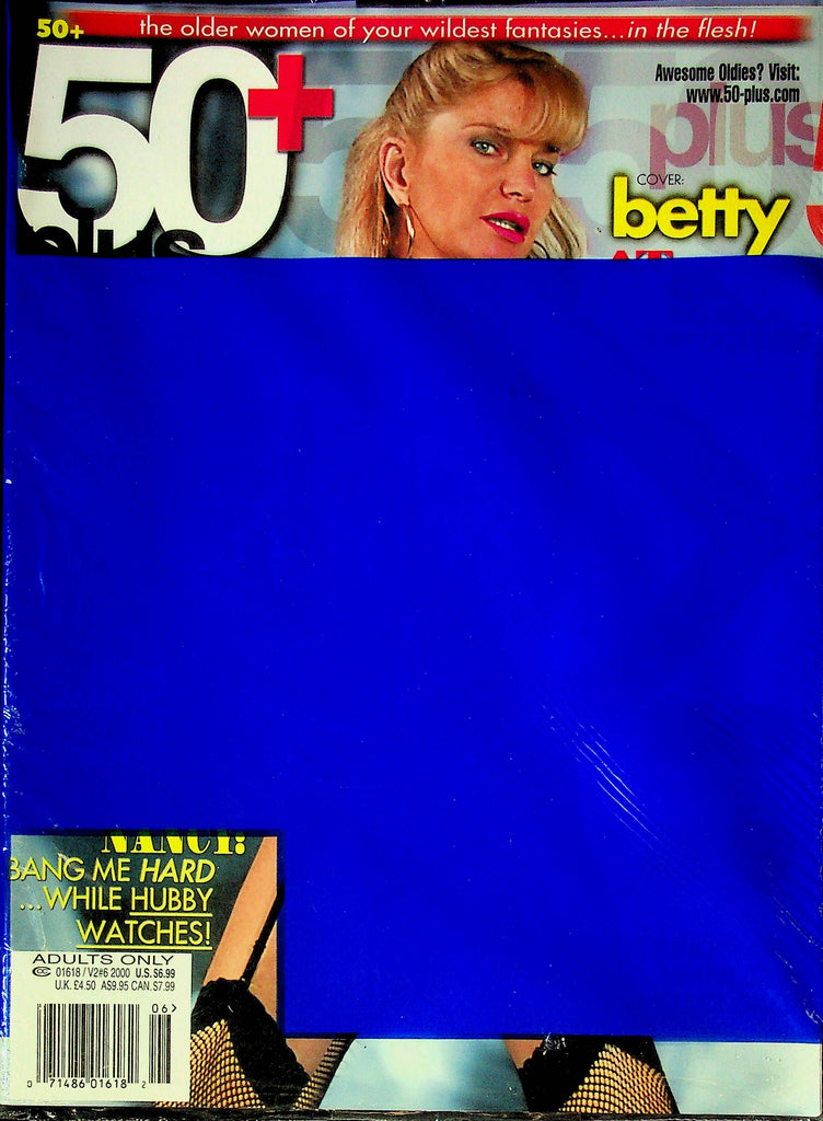 50+ Plus Magazine Ft. Betty Vol.2 No.6 2000 SEALED 122724RP