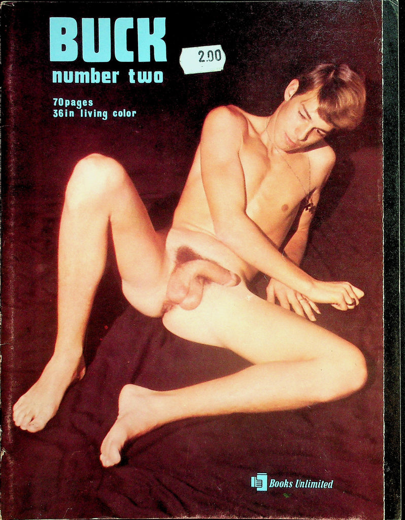 Buck Gay Magazine  Billy Anderson, Harvey Nichelson & More!  #2 1969  071326lmp-GSC