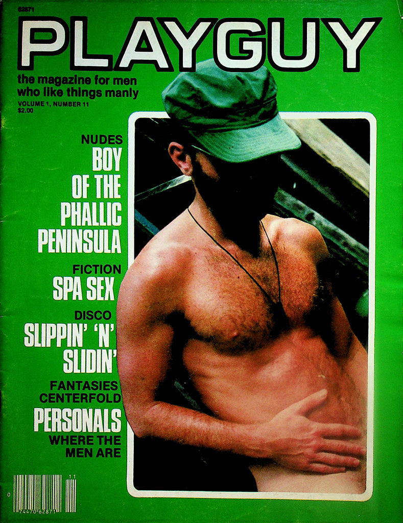 Playguy Gay Magazine  Cover & Centerfold Tony Roberts   vol.1 #11  1980's   112724lm-p