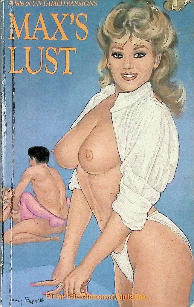 Max's Lust Untamed Passions UP-133 1993 Star Distributors  Adult Erotic Paperback Novel-052224AMP