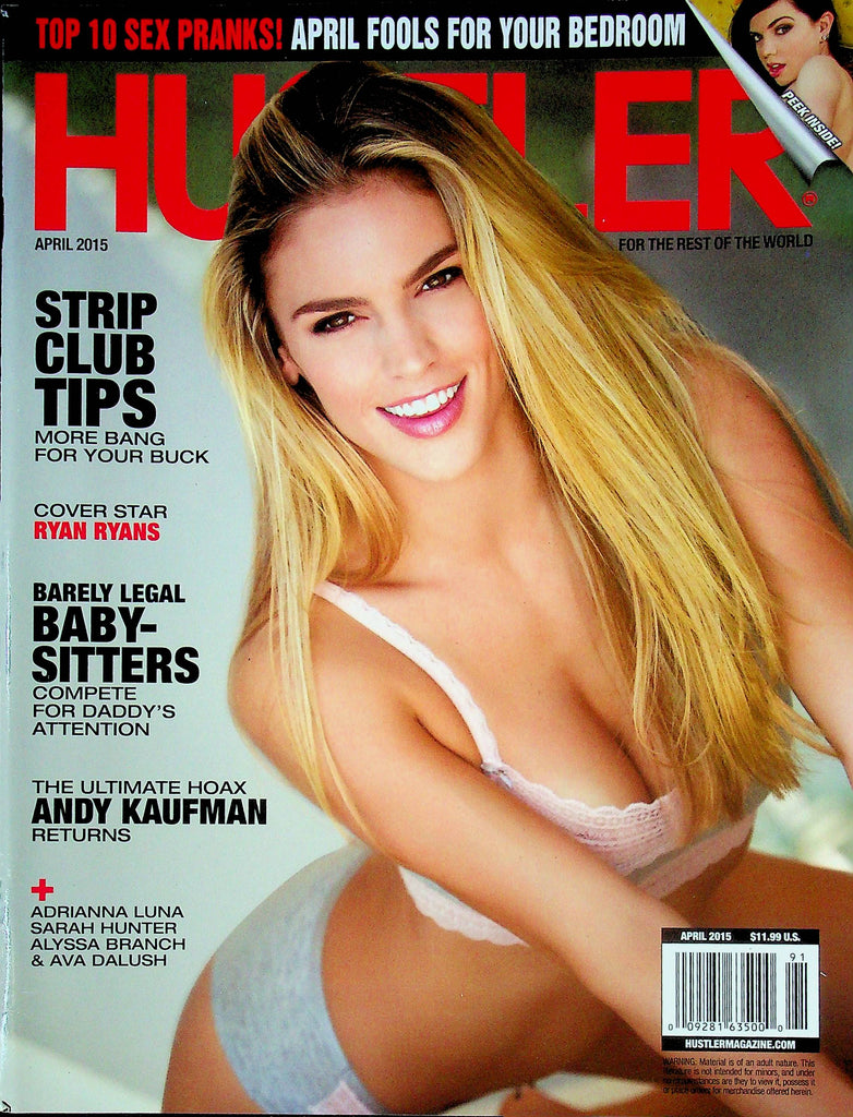 Hustler Magazine Ryan Ryans & Adrianna Luna April 2015 042224RP