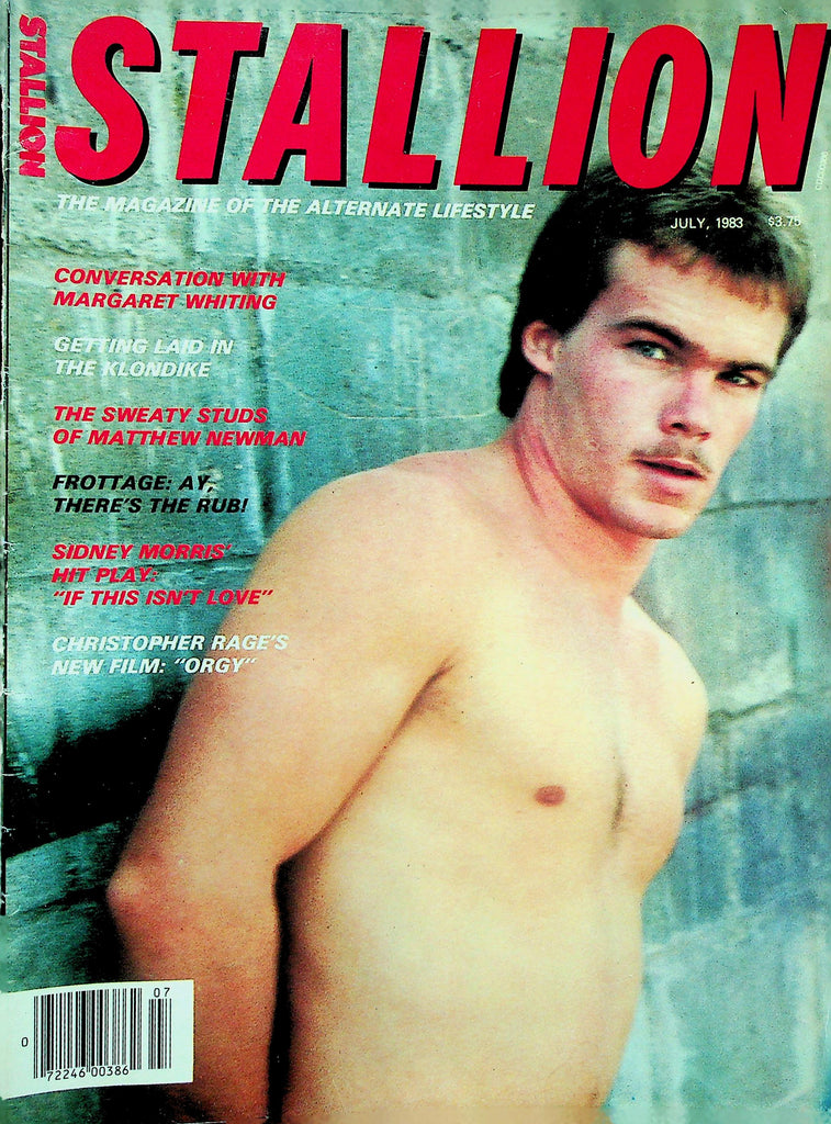 Stallion Gay Magazine The Sweaty Studs Of Matthew Newman  July 1983     010826lmp
