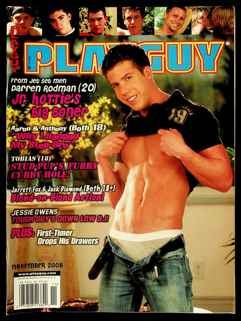 Playguy Gay Adult Magazine November 2008 Darren Rodman & More 090226HRP-69