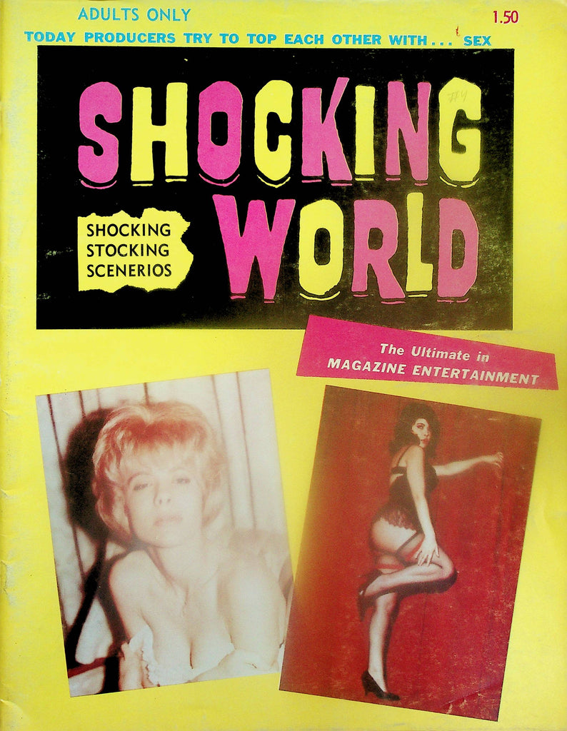 Shocking World Magazine  "The Seducers" / Shocking Stocking Scenerios  #4 1966    101625lm-p