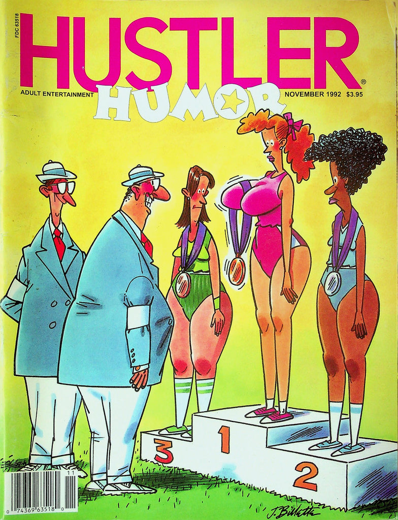 Hustler Humor Magazine Silence Is Golden November 1992 100325RP-