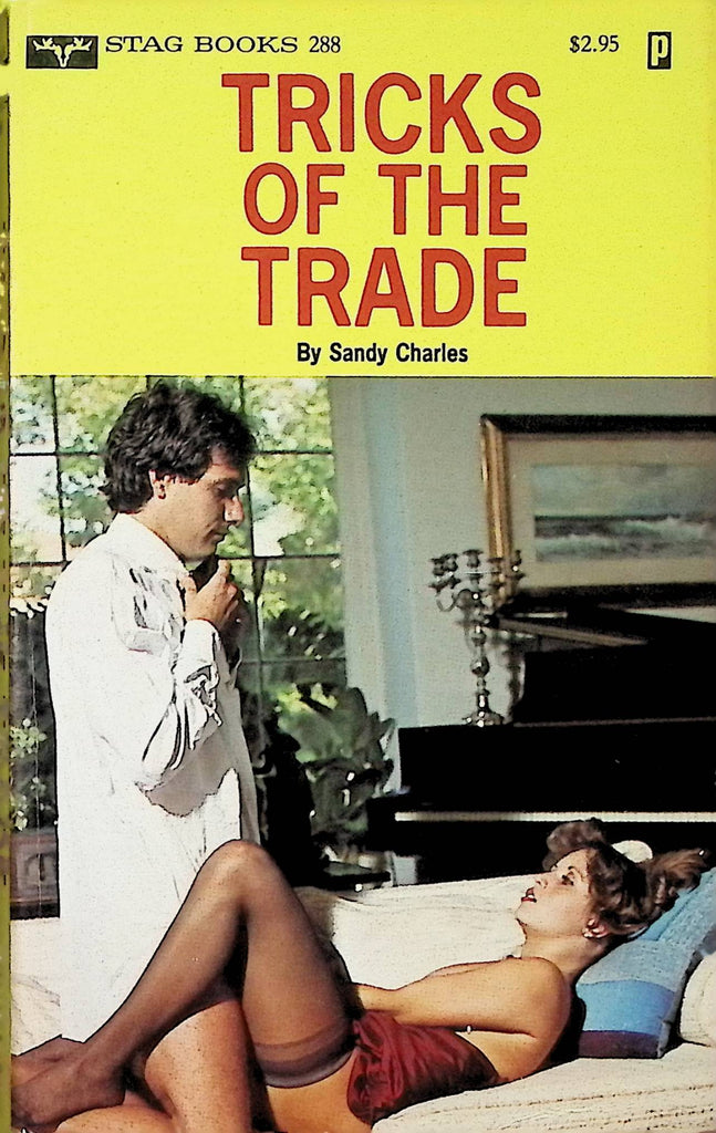 Tricks of the Trade by Sandy Charles 288 1979 Stag Books Adult Erotic Paperback Novel-060324AMP