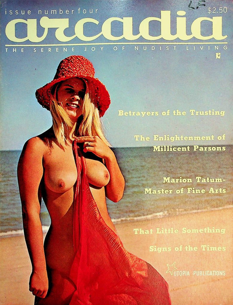 Arcadia Nudist Magazine  Covergirl Charlotte  / Signs Of The Times  #4 1965 by Utopia  070926lmp-GSC