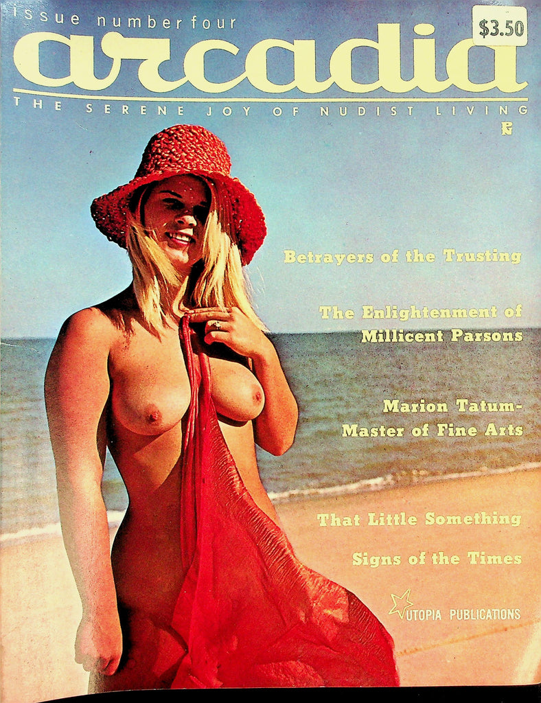 Arcadia Nudist Magazine  Covergirl Charlotte / Signs Of The Times  #4  1965   090826lmp-GSC