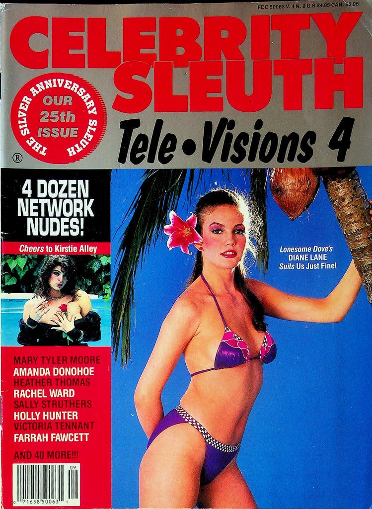 Celebrity Sleuth Magazine Tele-Visions 4 Ft. Diane Lane Vol.4 No.9 052325RP