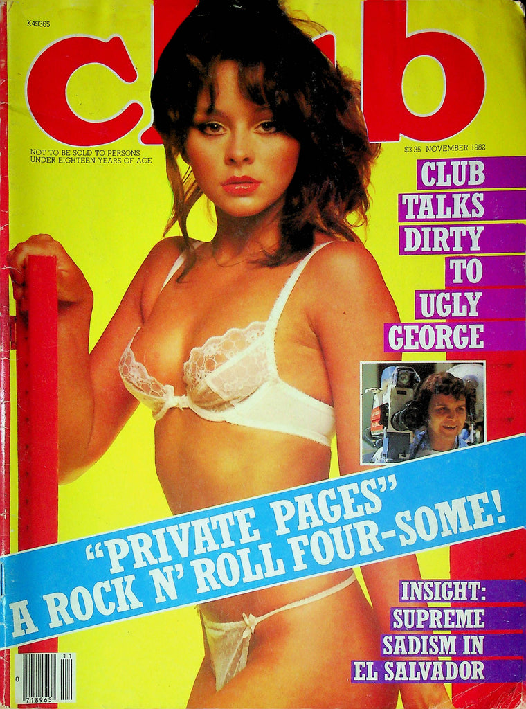 Club Magazine Ugly George Interview November 1982 111623RP