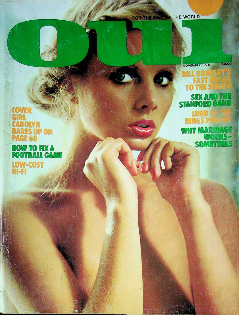 OUI Magazine Bill Bradley November 1978 012324RP
