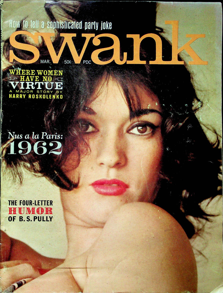 Swank Magazine Nus A La Paris March 1962 072623RP