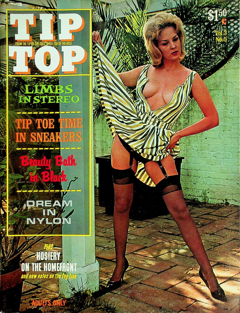 Tip Top Magazine  Natash - Dream In Nylon / Beauty Bath In Black  vol.3 #5 1964  vol.3 #  Parliament    092926lmp-GSC