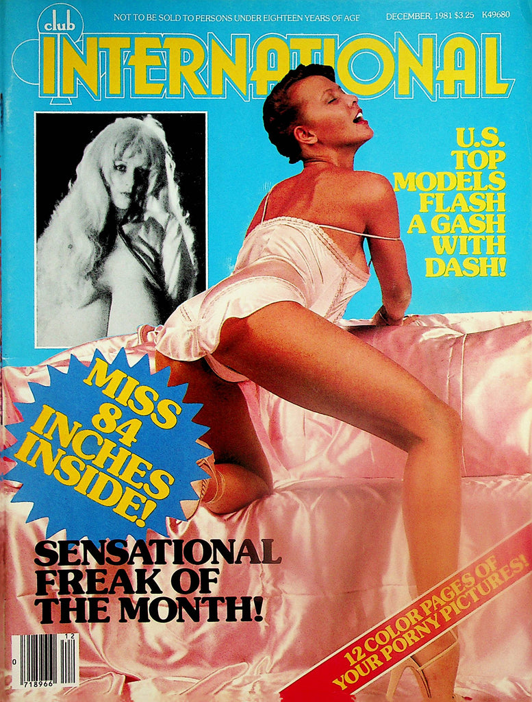 Club International Magazine  Miss 84 Inches!   December 1981    060624lm-p