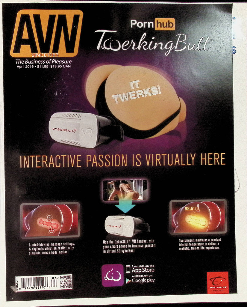 AVN Adult Video News Magazine April 2016 Special Transgender Issue Trans Scendence  102025AMP