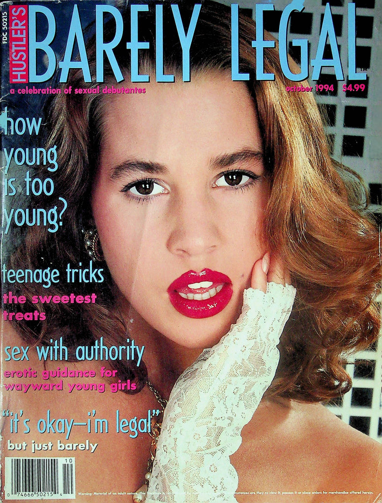 Hustler's Barely Legal Adult Magazine Hedda & Arna October 1994 060624RP