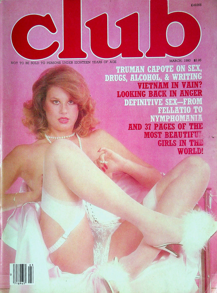 Club Magazine Truman Capote Interview March 1980 042624RP
