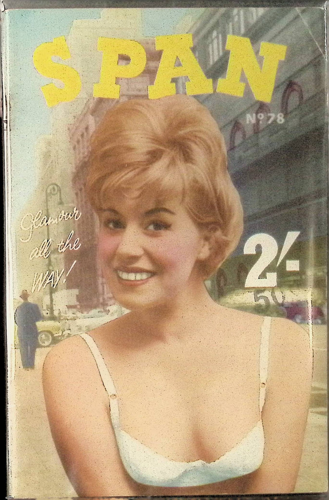 Span #78 Glamour Magazine for Men 1960s/70s Digest Sized Beautiful Pin-Up Girls 102325AMP