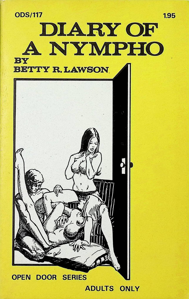 Diary of a Nympho by Betty R Lawson ODC-117 1974 Open Door Series Adult Novel-050724AMP