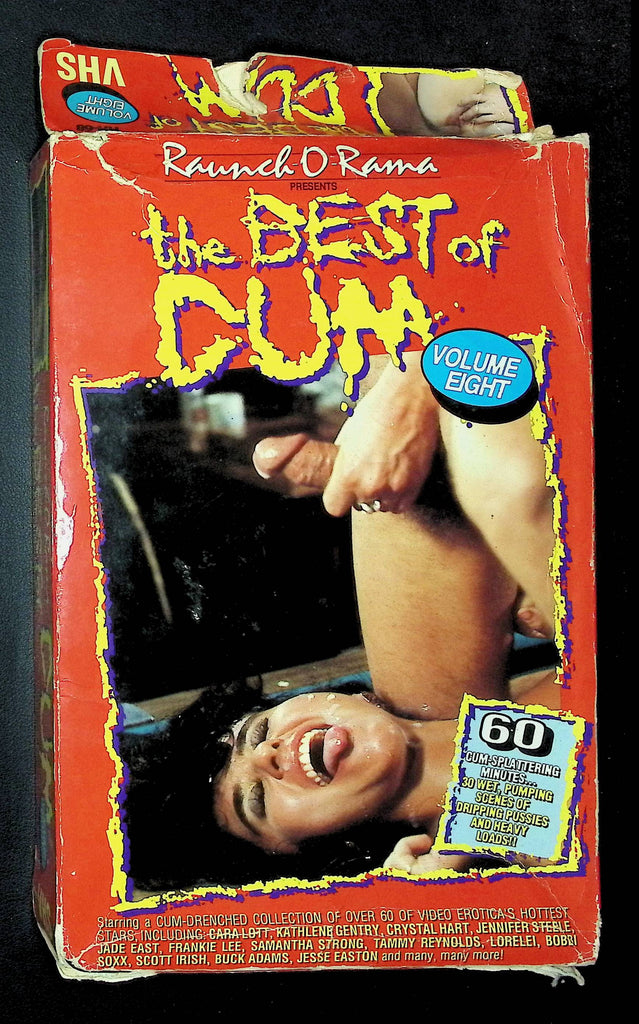 The Best Of Cum Volume 8 Raunch-O-Rama VHS Cara Lott Samantha Strong 061625DMVHS2