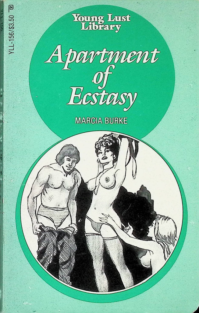 Apartment of Ecstasy by Marcia Burke Lust Library YLL-156 1983 Adult Novel-050124AMP