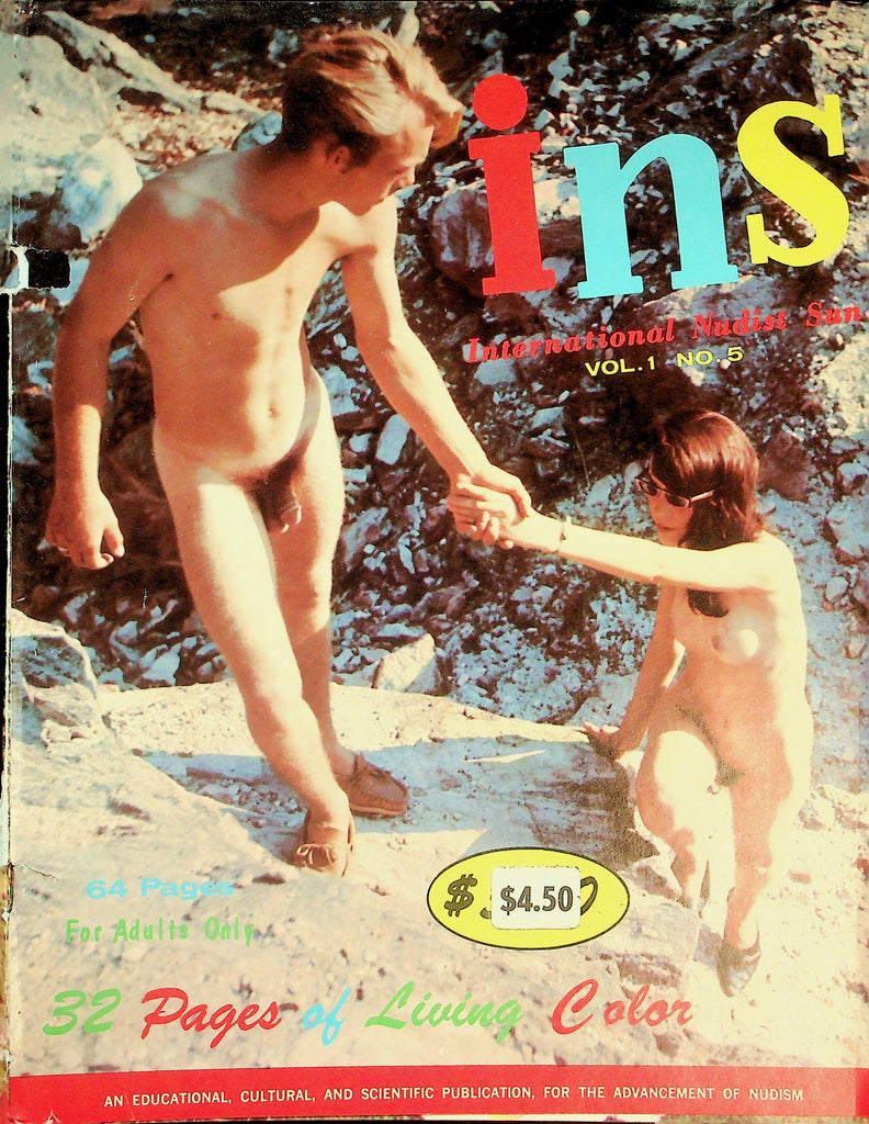 Ins International Nudist Sun Magazine  vol. 1 #5  1960's    090826lmp-GSC
