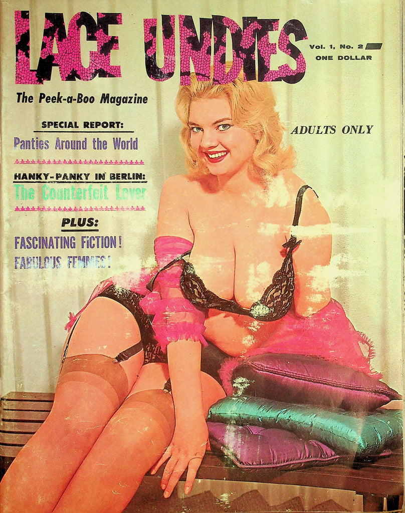 Lace Undies Magazine  Panties Around The World / Hanky-Panky In Berlin   vol.1 #2  1960's   091526lmp-GSC
