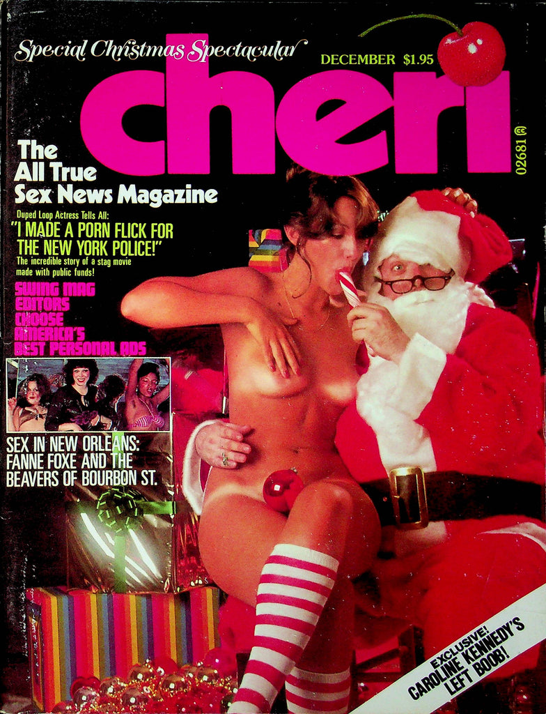 Cheri Magazine Fanne Foxe Christmas Spectacular December 1977 080523RP