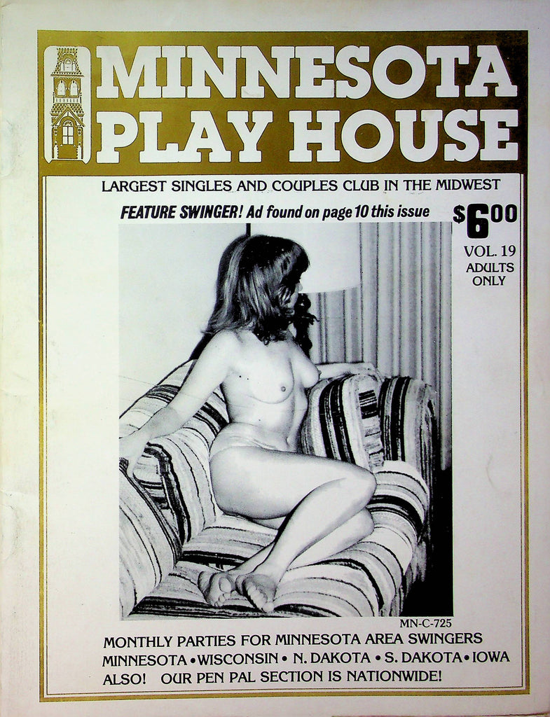 Minnesota Play House Swingers Adult Magazine Vol.19 052423RP