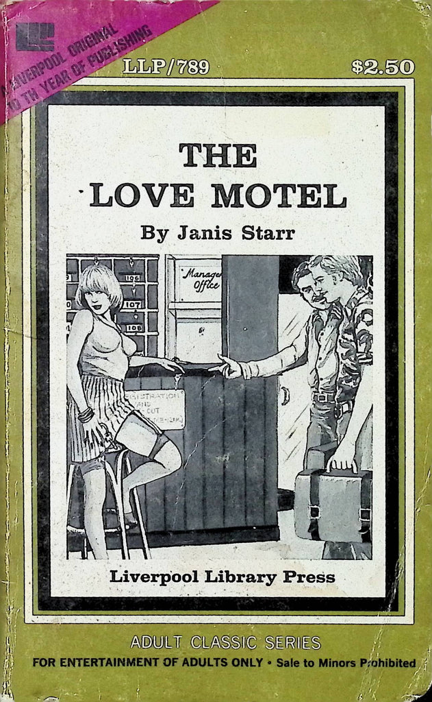 The Love Motel by Janis Starr LLP789 1978 Liverpool Library Press Adult Paperback Novel-082724AMP