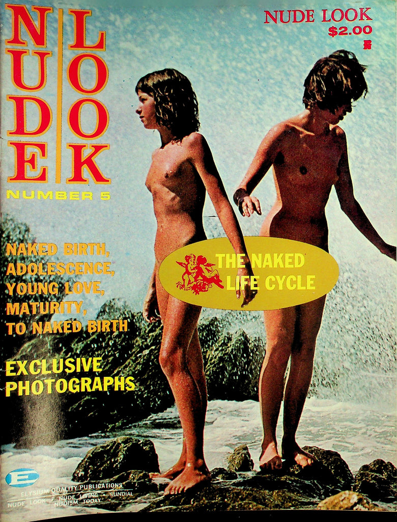 Nude Look Nudism Magazine   The Naked Life Cycle  #5  1964  Elysium Publications  050626lmp