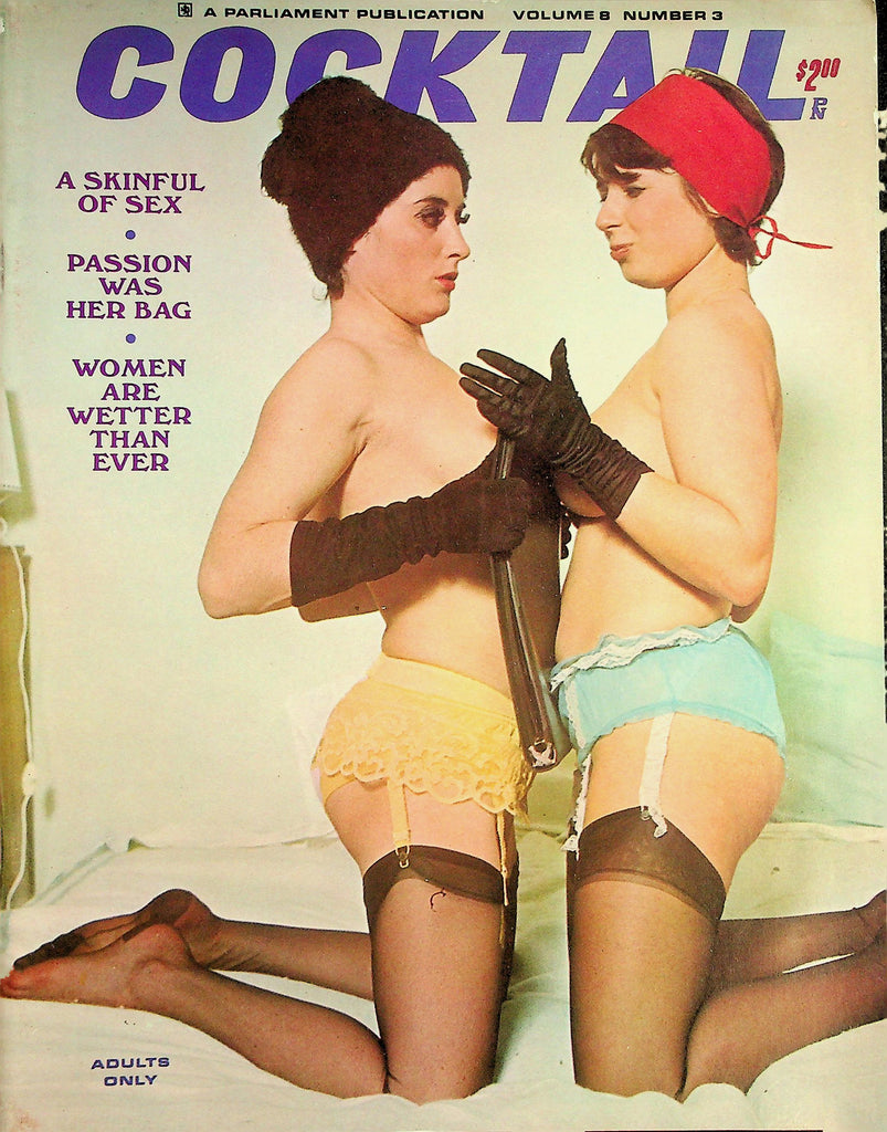 Cocktail Magazine  A Skinful Of Sex / Women Are Wetter Than Ever  vol.8 #3 1969 Parliament    091626lmp-GSC