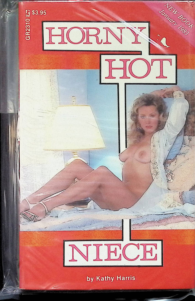 Horny Hot Niece by Kathy Harris GR2310 January 1983 Greenleaf Adult Paperback Novel-073124AMP2