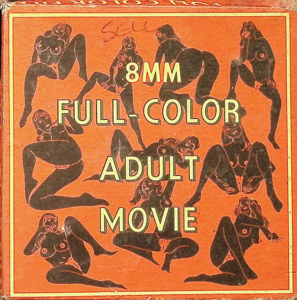 Full Color Adult Porno Unlabeled Regular 8mm Adult Reel 101024AMP