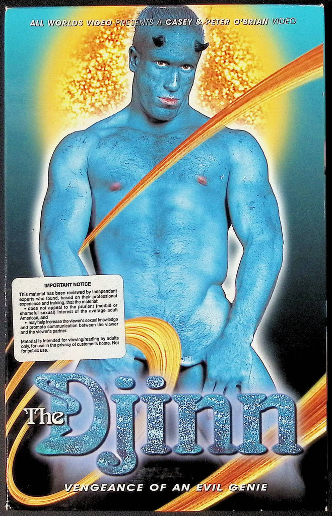 The Djinn All Worlds Video Gay VHS 1999 100324JKVHS4
