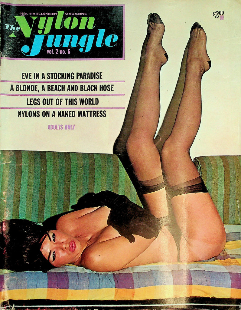 Nylon Jungle Magazine  Eve In A Stocking Paradise / Legs Out of This World   vol.2 #6 1964  Parliment Publication     052126lmp-GSC