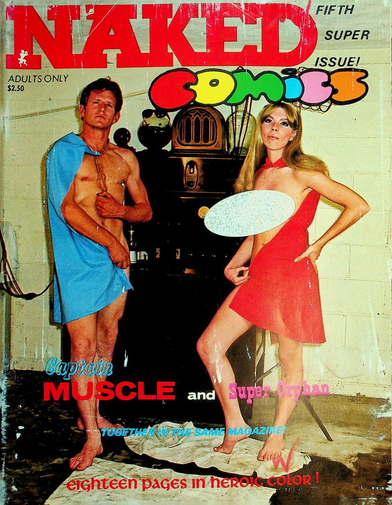 Naked Comics Magazine  Captain Muscle and Super Orphan  #5 1968   060626lmp-GSC