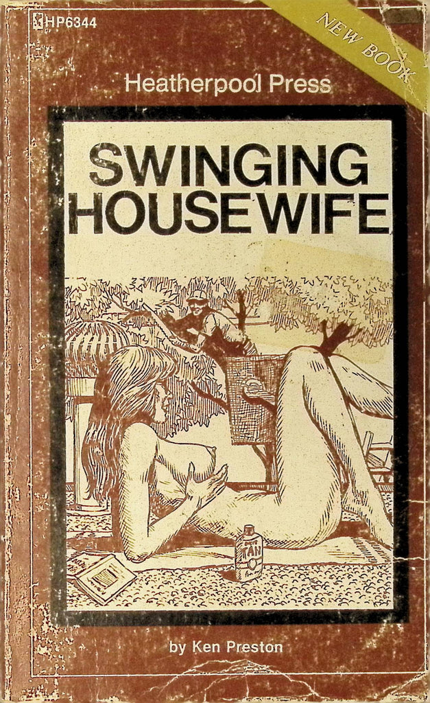 Swinging Housewife by Ken PReston HP6344 1979 Heatherpool Press Greenleaf Classics Adult Paperback Novel 082725AMP