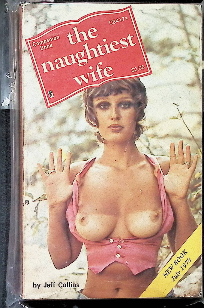 The Naughtiest Wife by Jeff Collins CB4174 July 1978 Companion Book Greenleaf Adult Paperback Novel-082924AMP