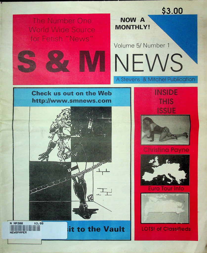 S&M News BDSM Men's Newspaper Vol.5 No.1 061324OSRP