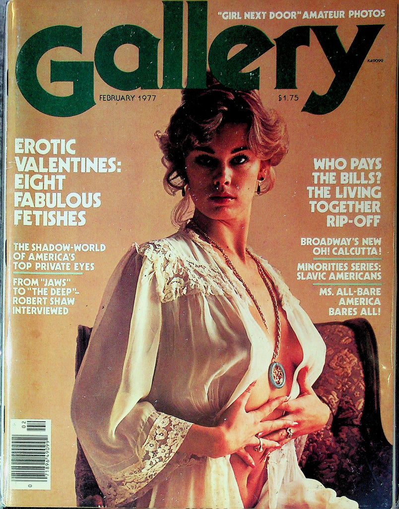Gallery Magazine Valentine's Day Special Ft. Robert Shaw February 1977 042825RP