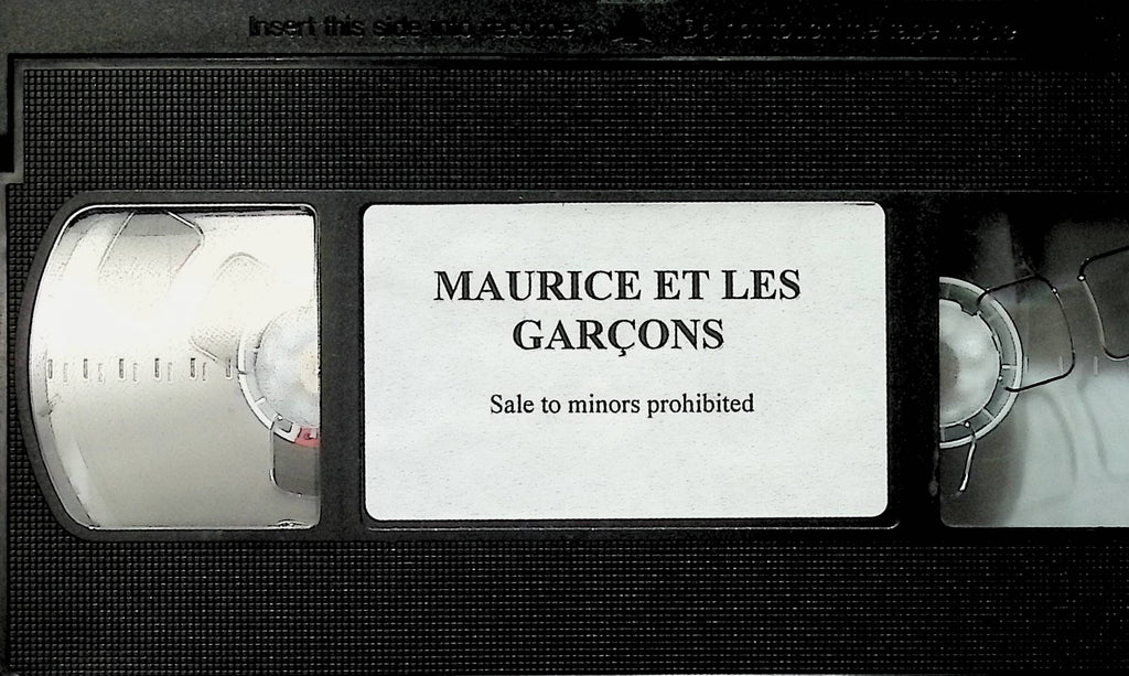 Cadinot's Maurice Et Les Garcons 1994 French Gay Male VHS 091724AMPVHS3