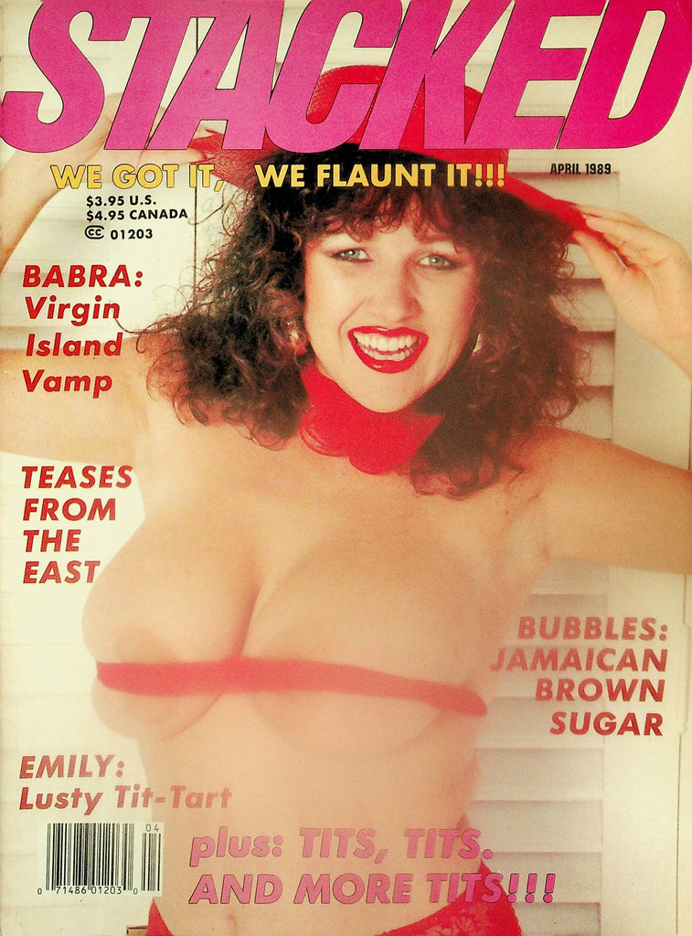 Stacked Busty Magazine   Stacey Owens   April 1989       101425lm-p